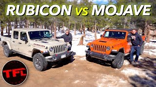 Desert Runner vs Rock Crawler OffRoad Challenge  This New Jeep Gladiator Truck Rules Supreme [upl. by Lemrac]