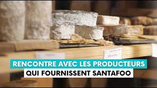 À la rencontre des producteurs locaux de l’application de livraison Santafoo [upl. by Nodearb]