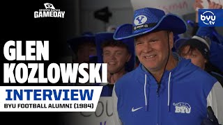 Glen Kozlowski relives the 1984 glory days  BYUSN Gameday [upl. by Airod]