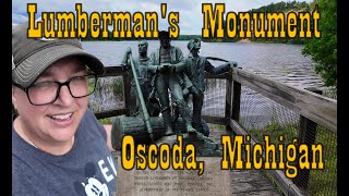 HuronManistee National Forests Lumbermans Monument Visitor Center [upl. by Beal408]