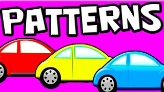 Learn PATTERNS for Kids ABC Patterns for Basic Math [upl. by Linehan]