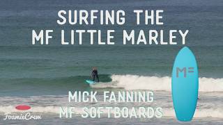 MF Softboards Review  Surfing the Little Marley [upl. by Zirtaeb274]