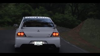 Mitsubishi Lancer Evolution IX GSR MR 06  Assetto Corsa MOD [upl. by Suoiradal]