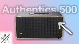 JBL Authentics 500 Speaker REVIEW  ALMOST Perfect [upl. by Anertac68]