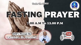 🔴LIVE  06022023  Fasting Prayer  From 700 AM Onwards  BPT Church Malavilai bptcmalavilai [upl. by Howlyn]