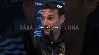 Scaloni prefiere no opinar sobre el arbitraje ante Paraguay paraguay argentina futbolargentino [upl. by Caprice565]