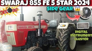 New SWARAJ 855 FE 5 Star 2024 अब Side Gear के साथPriceNew Features  Detail Review [upl. by Otrebtuc348]