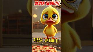 Bebek Lucu Gagal Bawa Pizza 😢🍕 Pizza Jatuh di Jalan bebek bebeksedih bebeklucu ai [upl. by Cirdes892]