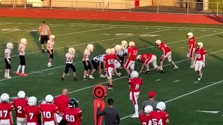 8th Gr PT Football vs Baldwin09 21 2022 4K [upl. by Vaish]