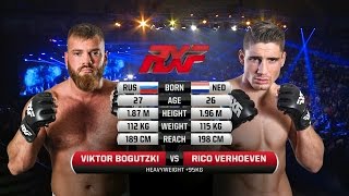 Rico Verhoeven Debut vs Viktor Bogutzki [upl. by Ahseniuq]