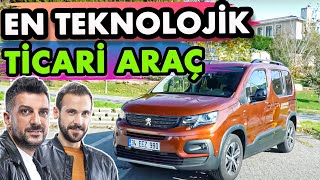 En Teknolojik Ticari Araç  Peugeot Rifter [upl. by Rollet]