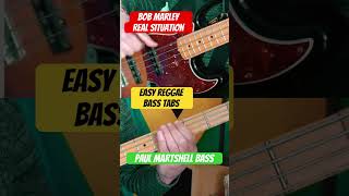 Bob Marley  Real Situation Bass Cover and tabs [upl. by Chitkara]