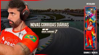 GRAN TURISMO 7  NOVAS CORRIDAS DIÁRIAS [upl. by Latsyrk722]