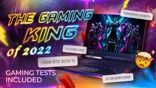 📛 Asus ROG Strix Scar 15 2022 Review amp Gaming Test 🤯 150W RTX 3070 Ti Edition  G533ZWAS94 [upl. by Ingelbert]