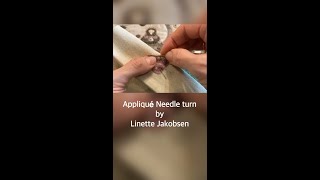 Master the art of Appliqué needle turn with this technique [upl. by Gold]