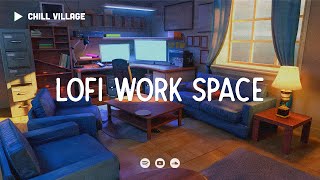 Home Office Lofi 📁 Deep Focus WorkStudy Concentration chill lofi hip hop beats [upl. by Thain]