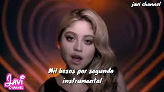 Karol sevilla  Mil besos por segundo instrumental [upl. by Ttayh999]