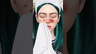 Sajan ke liye saji beauty care 💅 masaz removel trending makeup skincareanimation [upl. by Aenea]