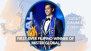 Philippines’ Daumier Corilla Wins Mister Global 2024 [upl. by Ainalem429]