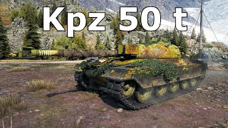 World of Tanks Kampfpanzer 50 t  6 Kills 102K Damage [upl. by Hitt636]