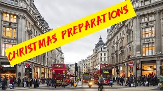 2024 Christmas preparations at Oxford Street  Hussain’s Punjabi World [upl. by Malti]