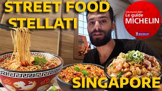 I Migliori Street Food di Singapore con la Stella Michelin [upl. by Balough]