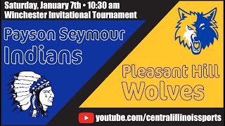 Payson Seymour vs Pleasant Hill  High School Boys Basketball [upl. by Albrecht]