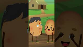 Aalu Kachalu Beta Kahan Gaye The  Most Popular Hindi Nursery Rhyme  Kids’ Fun Learning Song [upl. by Maxama]