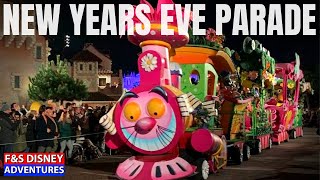 Disneyland Paris New Years Eve Parade  FULL HD Steady Cam [upl. by Zamora]