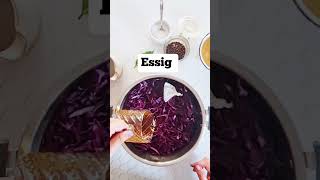 Apfelrotkohl ganz einfach selber kochen [upl. by Avirt395]