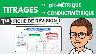 Titrage pHMÉTRIQUE et CONDUCTIMÉTRIQUE 💚 Révisions  Terminale spécialité Chimie [upl. by Lacie792]