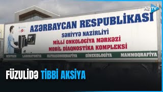 Füzuli şəhər sakinləri onkoloji müayinələrdən keçdilər [upl. by Aneri]