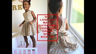 Learn How to Crochet a Toddler Dress Puff Stitch Toddler Dress 12 months 18 months 24 months [upl. by Asilat]