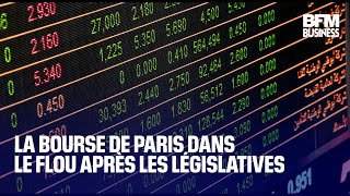 La Bourse de Paris dans le flou après les législatives [upl. by Llig298]