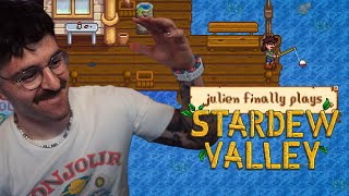 julien finally plays Stardew Valley  pt 1 [upl. by Georgine]