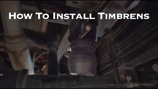 How to install Timbren Suspension System [upl. by Anivle133]