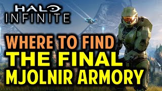 Where to Find the Final Mjolnir Armory Last Mjolnir Locker Location in Reformation  Halo Infinite [upl. by Niala12]