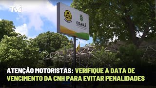 Atenção Motoristas Verifique a Data de Vencimento da CNH para Evitar Penalidades [upl. by Ainnek]