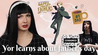 Dont Let Yor In The Kitchen  Yor Learns About Fathers Day  Spy x Family Cosplay Skit [upl. by Gael]