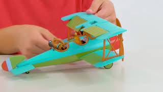 Revell 120 Scooby Doo BiPlane SnapTite Build amp Play Model Kit [upl. by Stearne862]