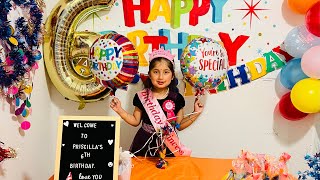 Priscilla’s 6th birthday celebration 🎂🎂❤️🎊🎈 [upl. by Rogers]