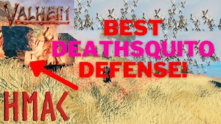 EASY Deathsquito Defense And Farming 🤯 Valheim [upl. by Wiencke840]