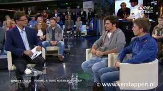 Max Verstappen and Carlos Sainz as Scuderia Toro Rosso teammates on Servus TV [upl. by Nalrah]