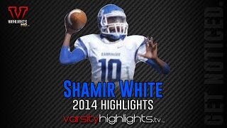 Shamir White 2014 Highlights Barringer High School Newark NJ [upl. by Eneleahs]