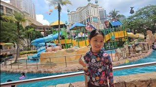 Fun rides and amazing water park  Sunway Lagoon Theme Park 2024  day 1 bestdayever [upl. by Lad600]