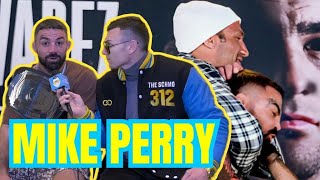 Mike Perry Hysterically Raps About Luke Rockhold Booger Face Off [upl. by Sigler864]