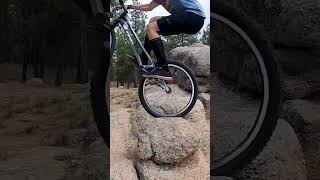 Ian Farrar with some precision 📐 ian farrar trials trialsriding colorado buffalocreek [upl. by Adnawaj]