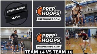 Prep Hoops Freshman Showcase Team 14 vs Team 18 Game Highlights [upl. by Hanahsuar]