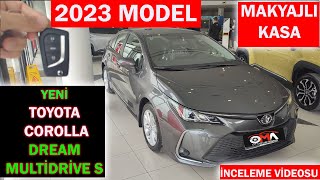 2023 MAKYAJLI YENİ TOYOTA COROLLA 15 DREAM MULTİDRİVE S DETAYLI İNCELEMEFİYAT PERFORMANS ARACI [upl. by Lyns748]