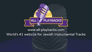 Elu VaElu  Haim Israel Shmulik Sukkot amp Bentzi SteinInstrumental Track wwwallplaybackscoil [upl. by Alie]